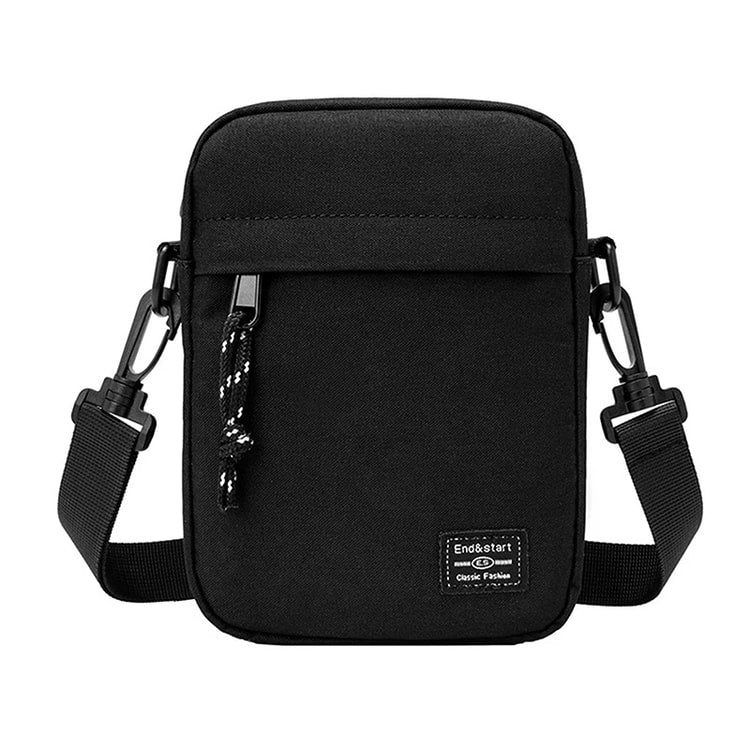 Compact Oxford Cloth Crossbody Bag for Men and Women
