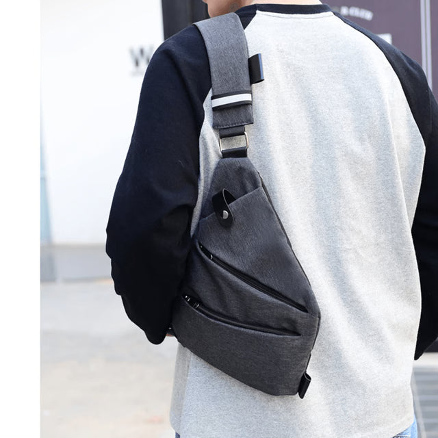 Unisex Crossbody Stretch Bag | Lightweight, Water-Resistant, Versatile Gift for Him & Her
