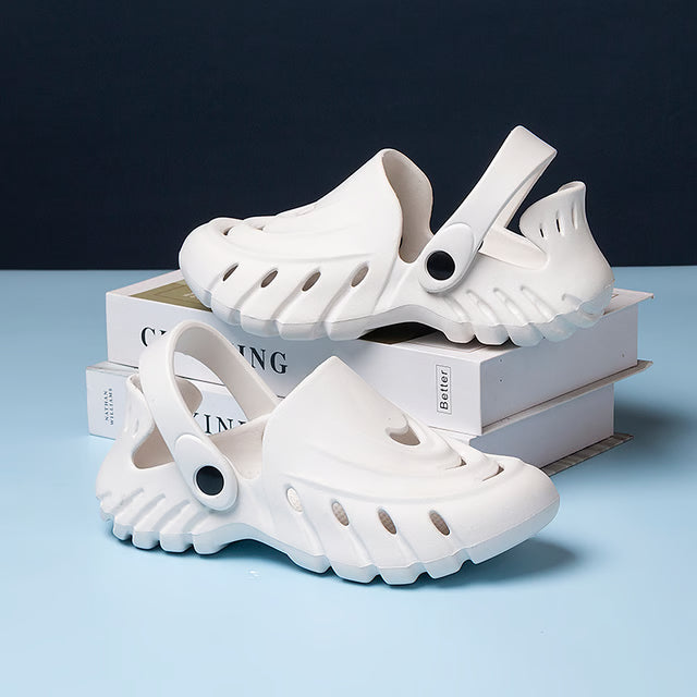 Mens Summer Shoes New Arrival, Non-Slip Slippers for Garden, Casual Beach Sandals, Chef Shoes, Nurse & Doctor Comfort