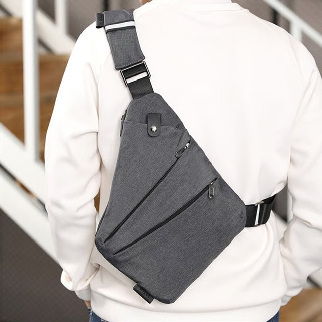 Unisex Crossbody Stretch Bag | Lightweight, Water-Resistant, Versatile Gift for Him & Her