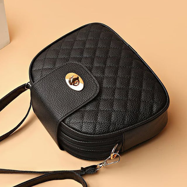 Stylish and fashionable casual women's double-shoulder bag, riding backpack for ladies, lightweight and large-capacity