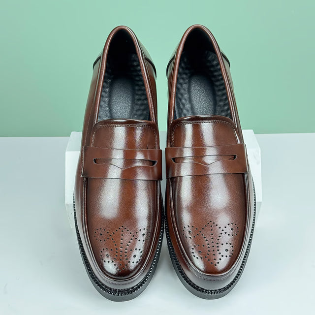 Casual Men Shoes Sneakers Trend, Breathable Leather Sneakers, Non-Slip Male Footwear, Comfortable Leisure Shoes for Men