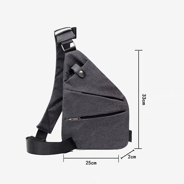 Unisex Crossbody Stretch Bag | Lightweight, Water-Resistant, Versatile Gift for Him & Her