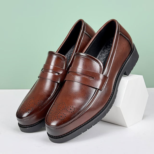 Casual Men Shoes Sneakers Trend, Breathable Leather Sneakers, Non-Slip Male Footwear, Comfortable Leisure Shoes for Men
