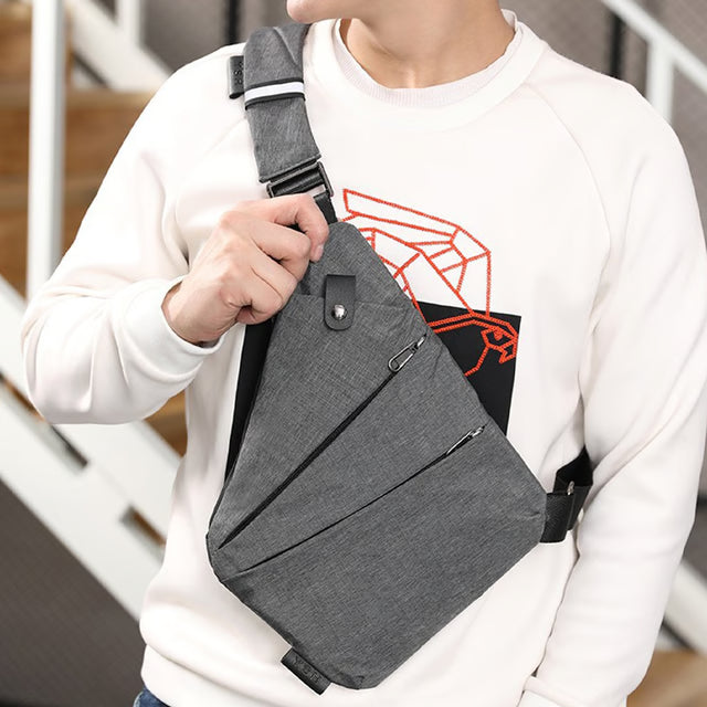 Unisex Crossbody Stretch Bag | Lightweight, Water-Resistant, Versatile Gift for Him & Her
