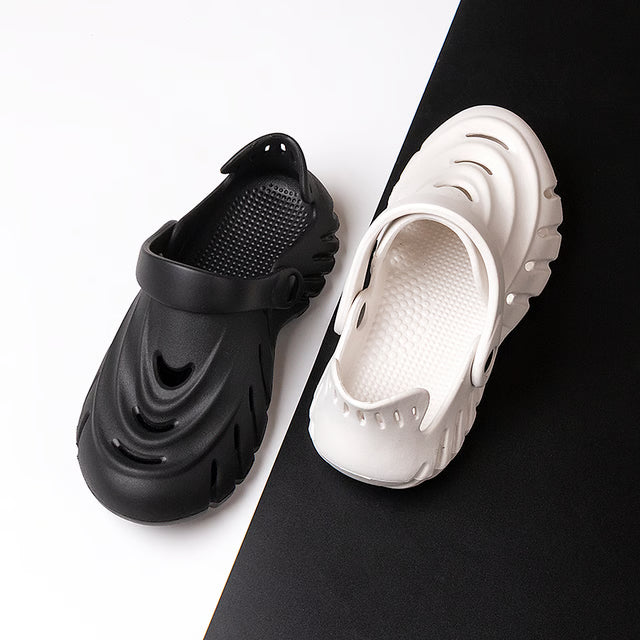 Mens Summer Shoes New Arrival, Non-Slip Slippers for Garden, Casual Beach Sandals, Chef Shoes, Nurse & Doctor Comfort